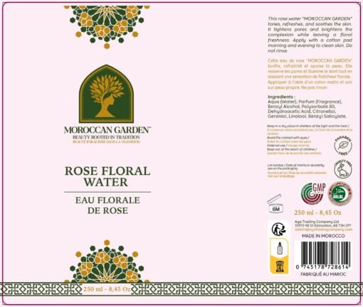 Rose Floral Water